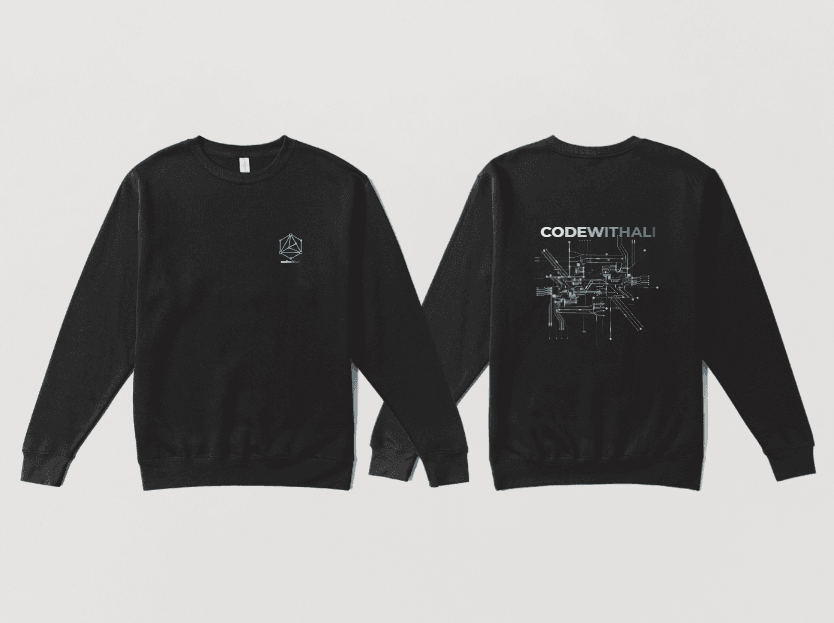 Developer Sweatshirt in Black