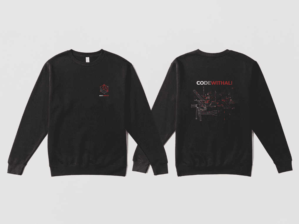 Premium Developer Sweatshirt in Black