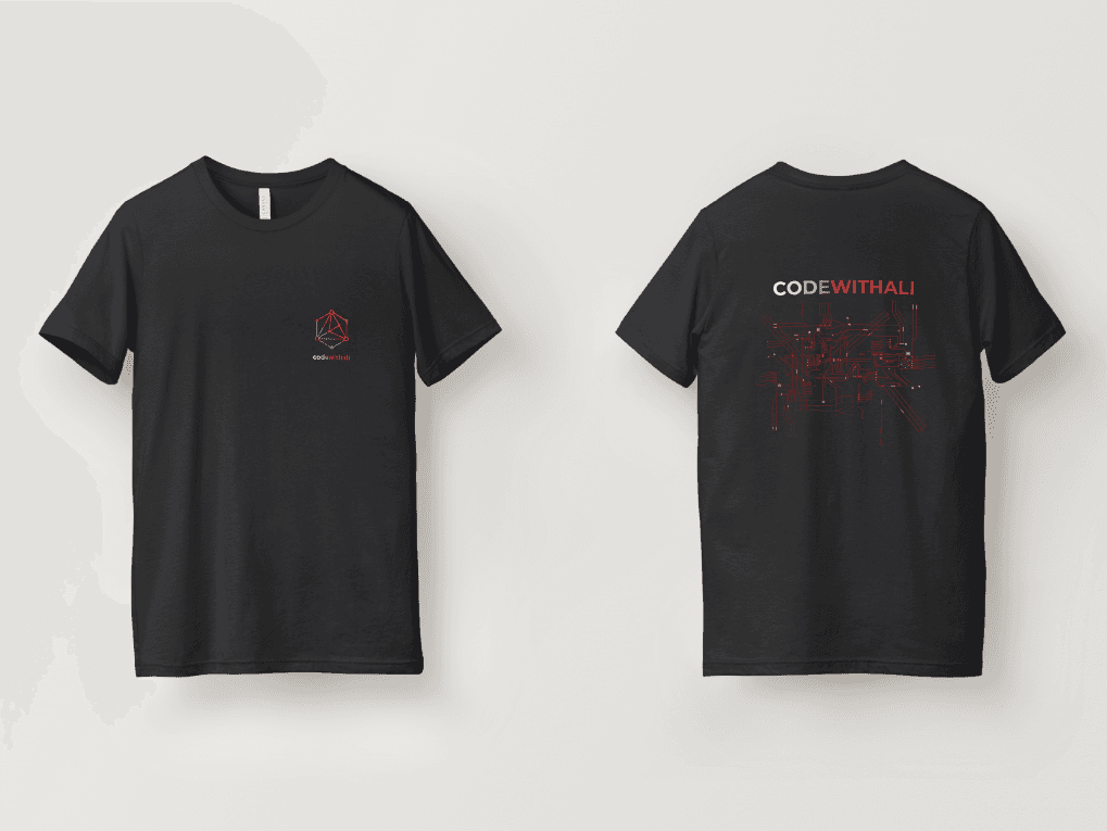 Code Artist T-Shirt in Black